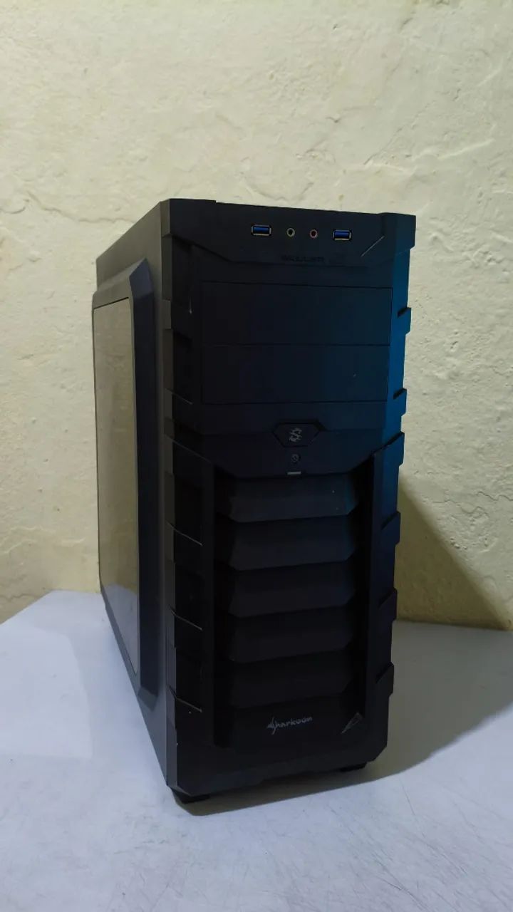 Gabinete Sharkoon Escritório Blue - Foto 3