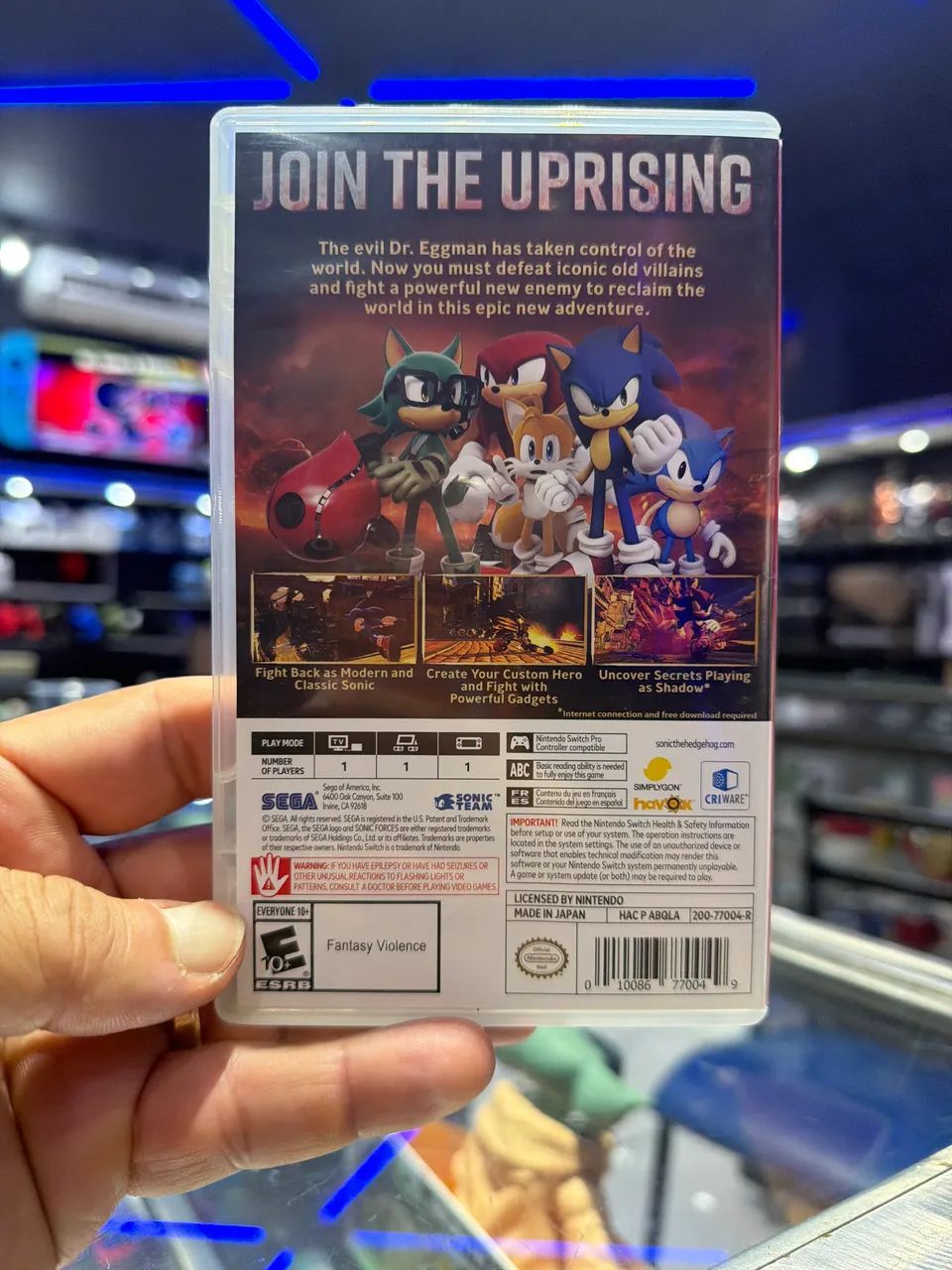 Sonic Forces para Nintendo Switch  - Foto 2