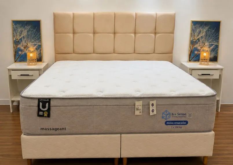 CAMA QUEEN PLUMATEX - Foto 2