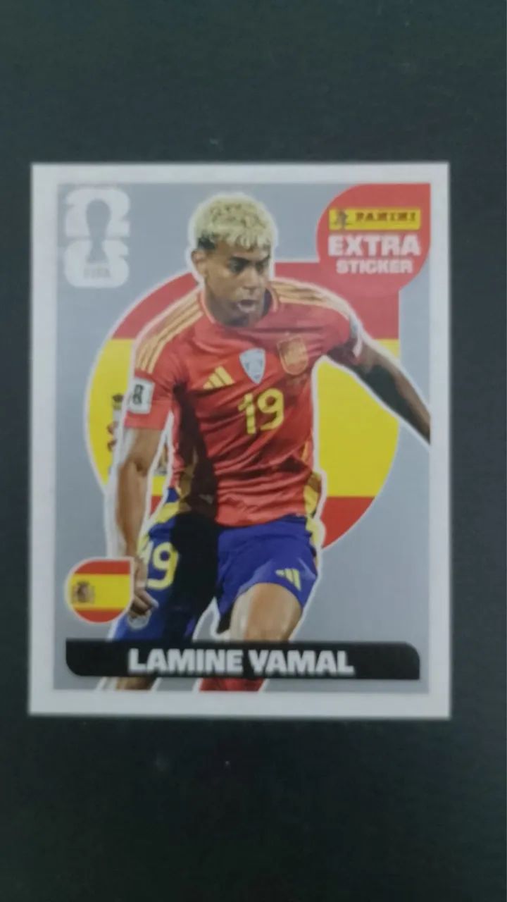 Figurinha do Lamine yamal - Foto 2