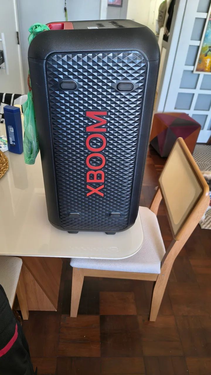 Caixa de Som LG XBOOM XL5S 200W Bluetooth com Bateria e LED - Foto 2