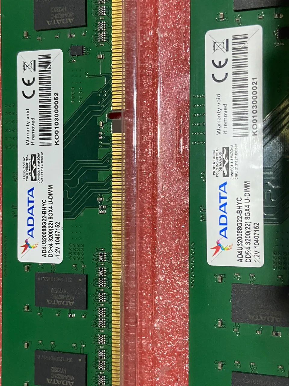 16 giga de memória Vdata 3200 2 pentes 8 giga novinha  - Foto 3