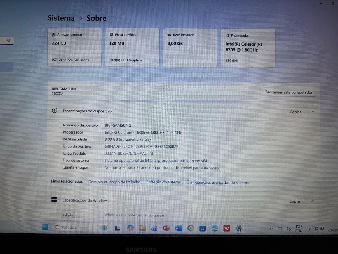 Notebook Samsung  - Foto 3