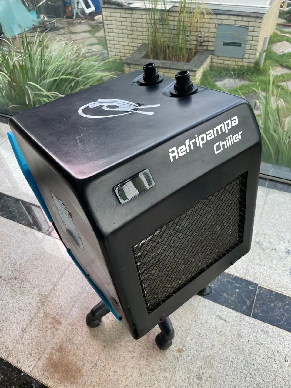 Chiller aquário água salgada 1/2 hp1000L praticamente ZERO - Foto 2