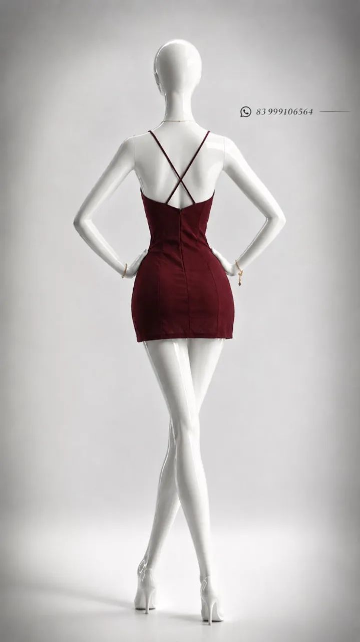 vestido vermelho  - Foto 2