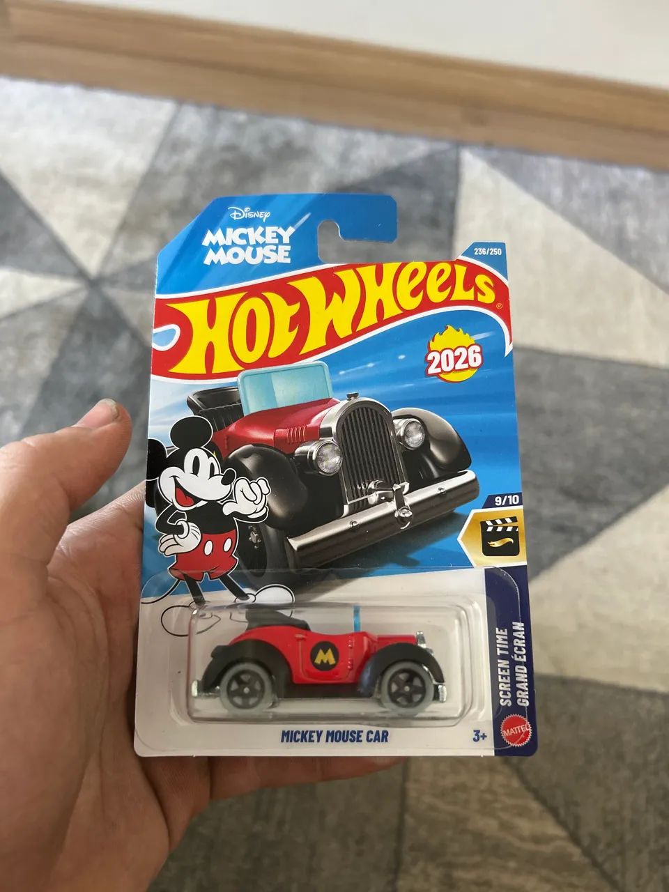 Hot Wheels Mickey Mouse Car