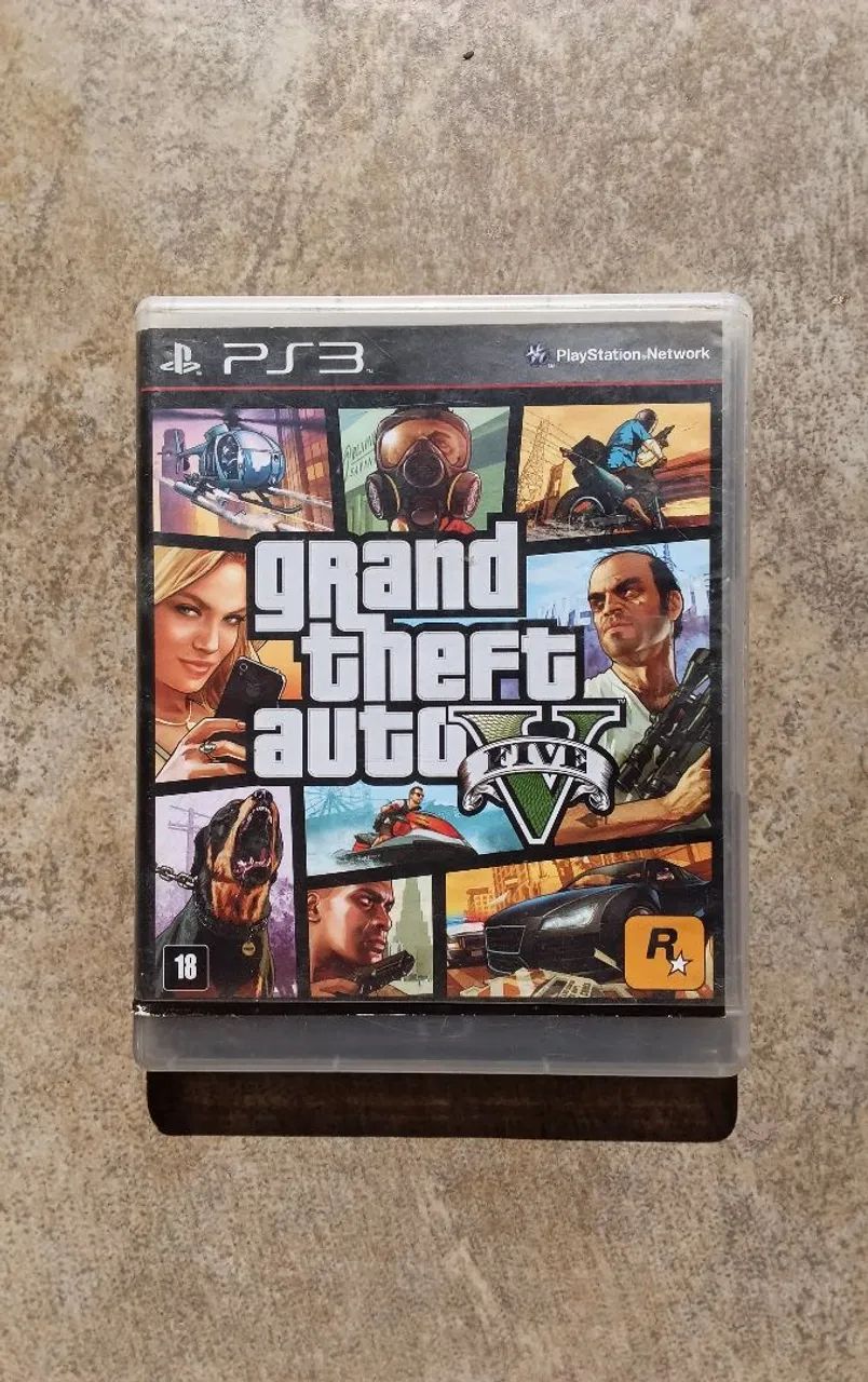 Jogo GTA 5 ps3