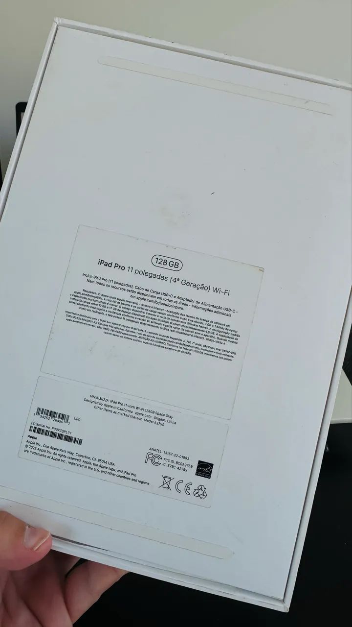Apple iPad Pro 11 (Wi-Fi, 128 GB) - 4ª Geração - Prateado - Foto 3