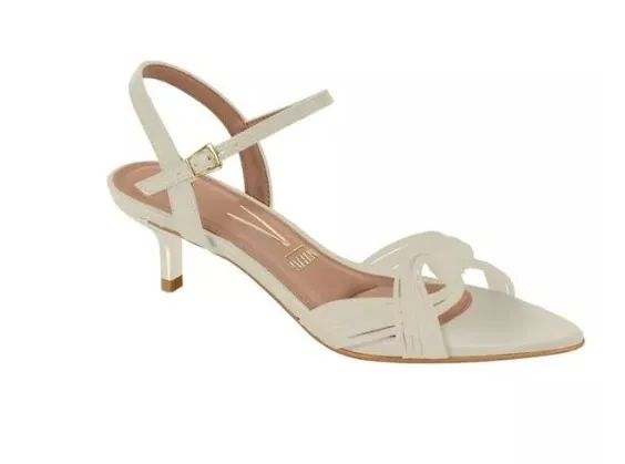 Sandália em couro pelica Vizzano