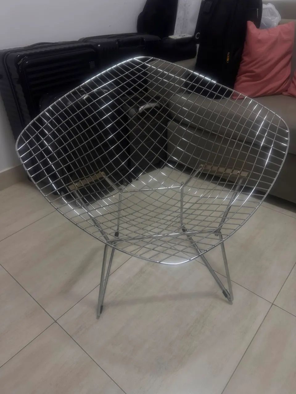 Cadeira Poltrona Bertoia  - Foto 3