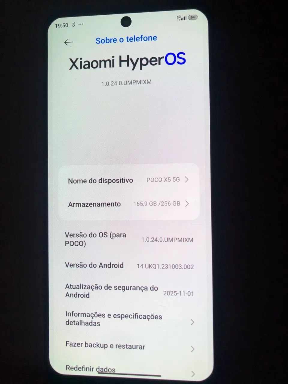 POCO X5 256g 12 de Ram - Foto 4
