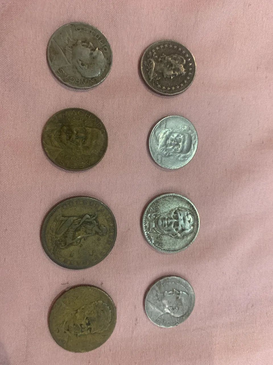 Lote de 8 moedas de Réis  - Foto 4