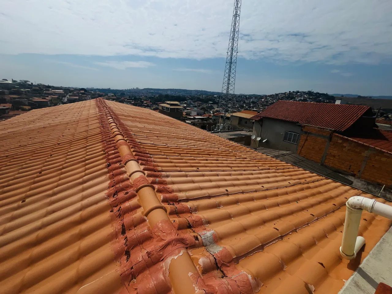 Telhas PVC colonial 