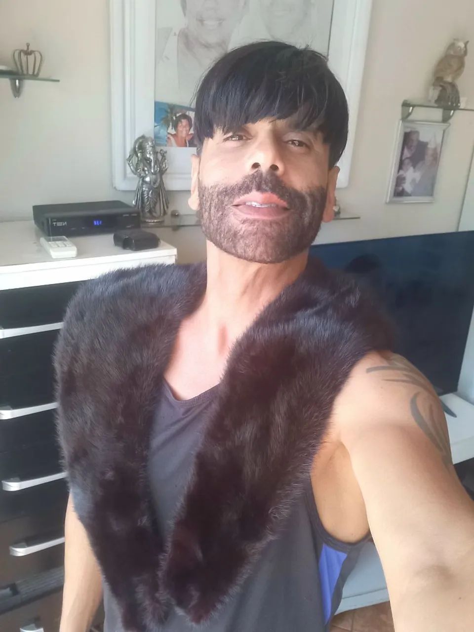 Gola de vison 