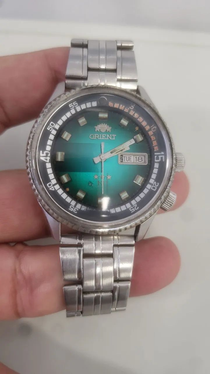 Relógio oriente automático King diver revisado  - Foto 2