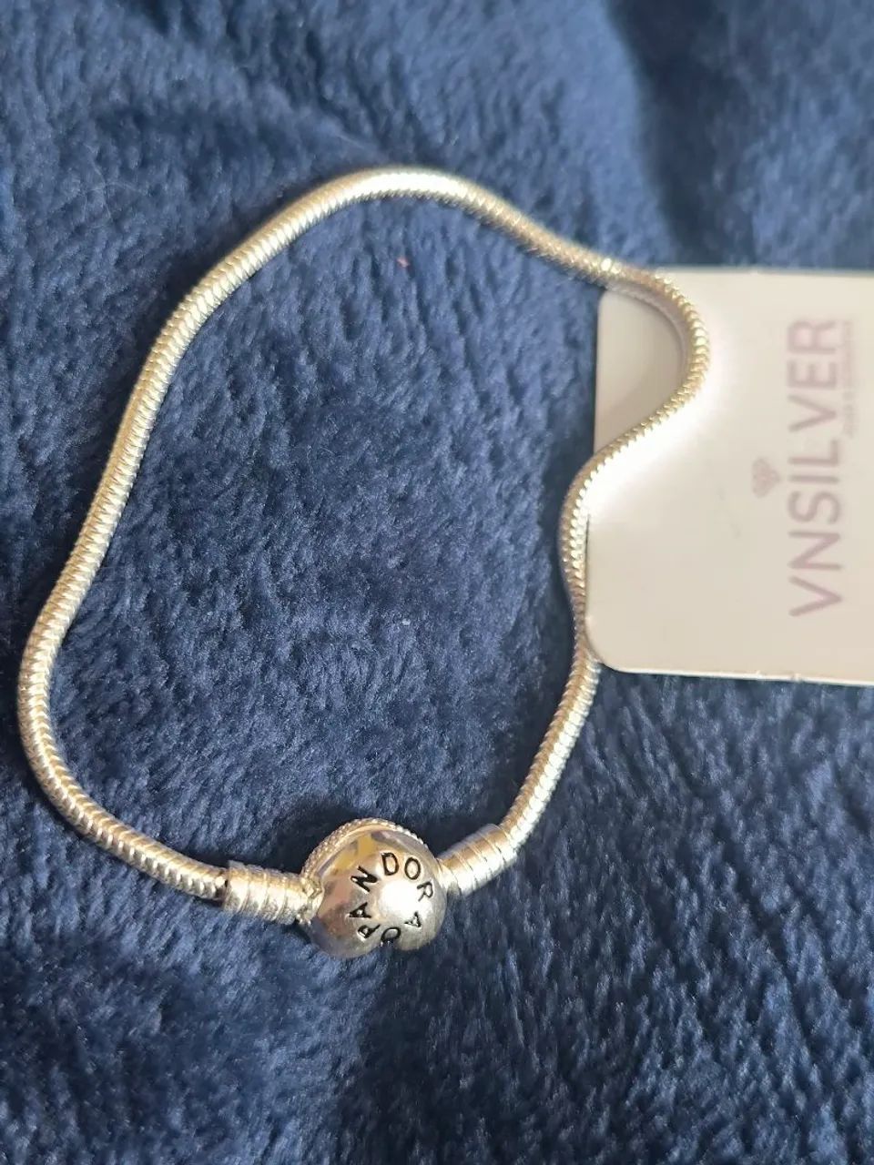 Pulseira berloque prata 925 - Foto 2