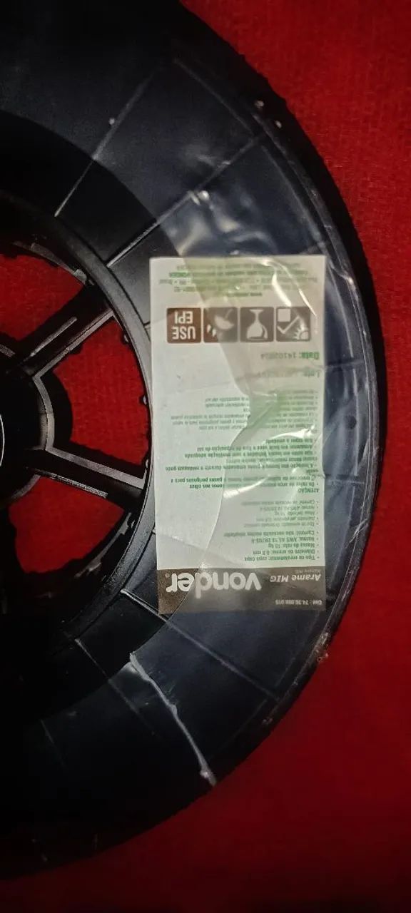 Arame Solido Cobreado Mig 0,8mm Carretel 15kg Tmx Vonder - Foto 3