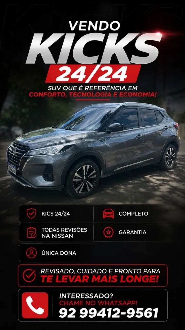 Nissan Kicks KICKS Advance 1.6 16V Flex Aut. 2024