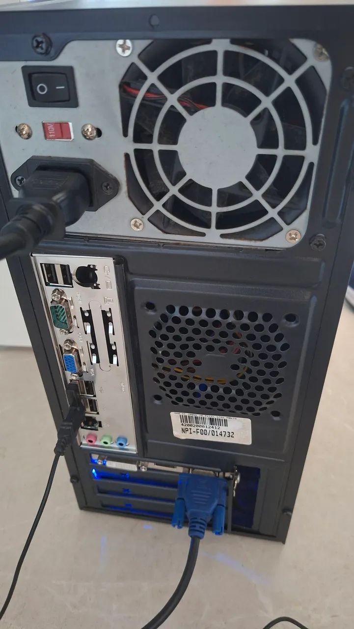 PC completo Intel Core SSD120 4gb GeForce 1gb - Foto 3