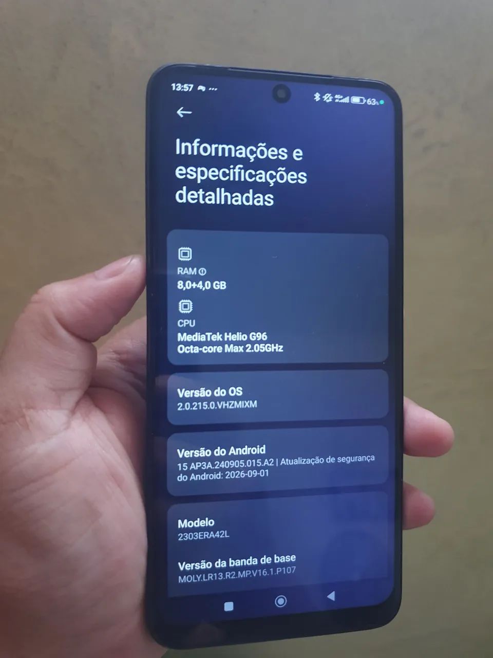 Redmi Note 12S 256GB LEIA A DESCRIÇÃO  - Foto 3