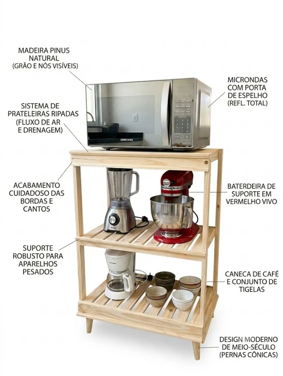 Estante para Microfone  - Foto 2