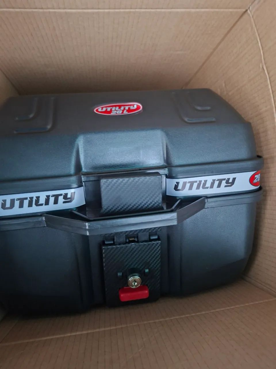 O baú para moto Glider Utility 28L  - Foto 5