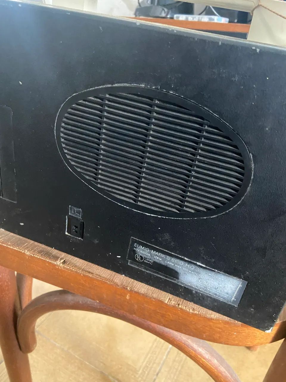 Retroprojetor EUMIG MARK S810D Importado  - Foto 4