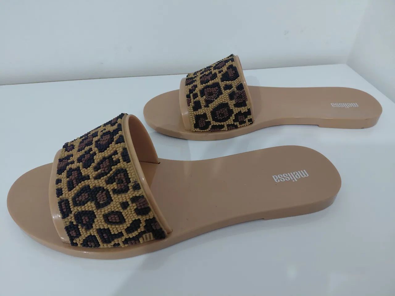 Sandália Melissa animal print - Foto 3