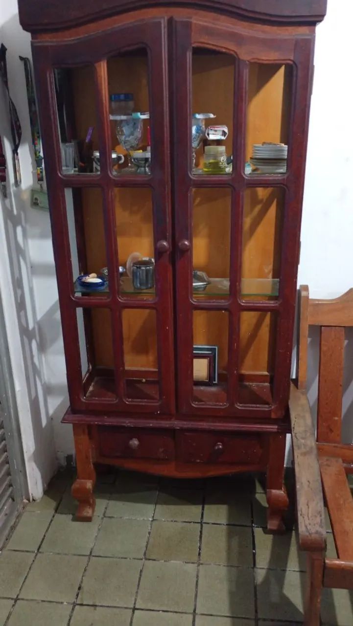 Conjunto de sofa de madeira de gravata  BBB  boa  bonita  e barata - Foto 5