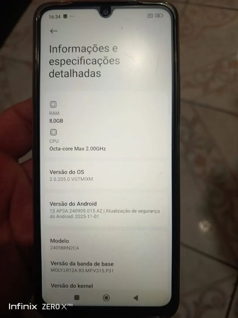 Vendo celular novo