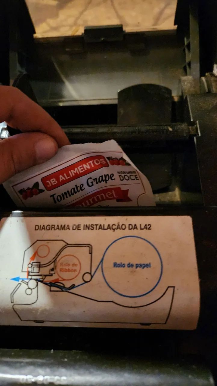 Impressora termica De etiqueta Elgin L42 