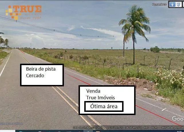 Área na beira da pista