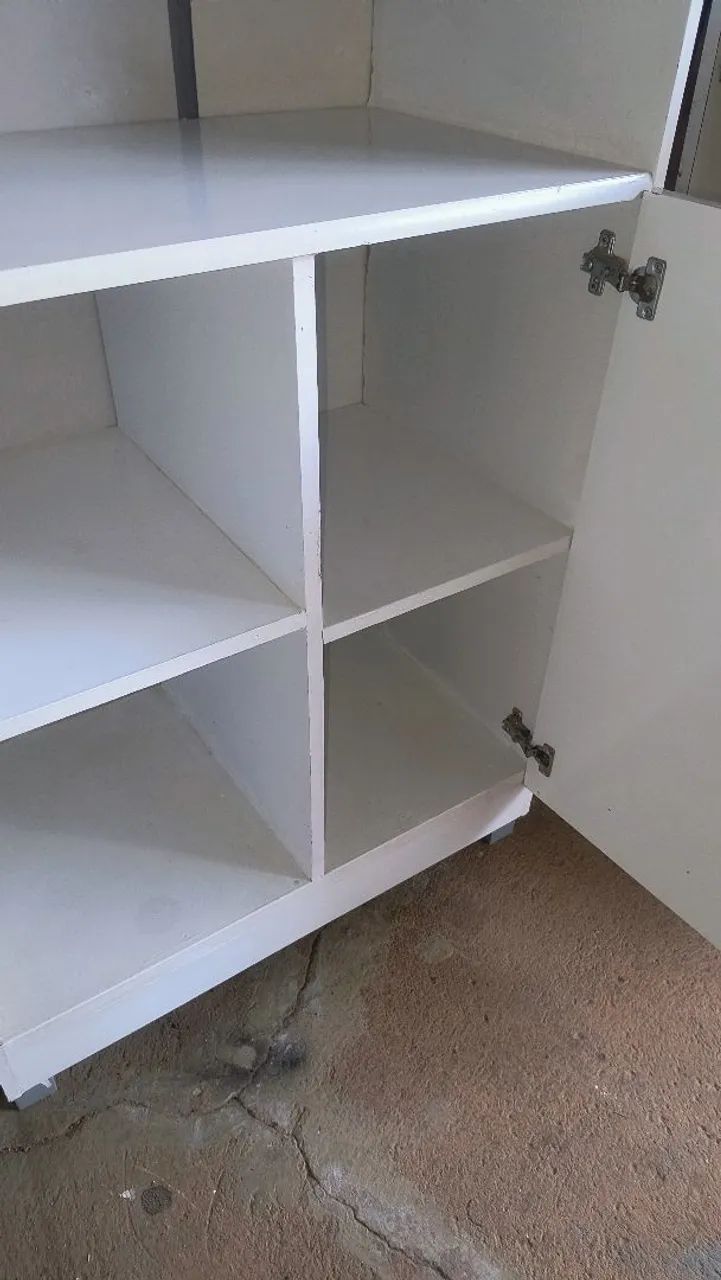 ARMÁRIO DE COZINHA BRANCO - Foto 3