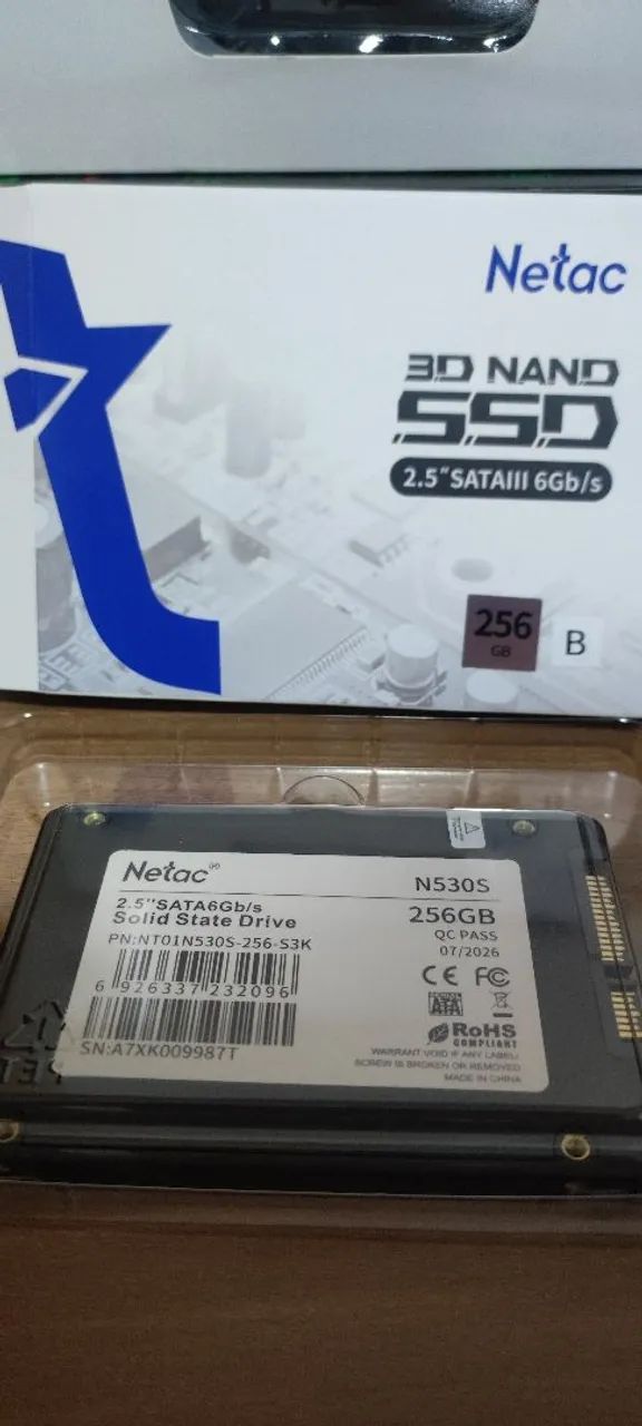 SSD Netac 256 Gb - Foto 2