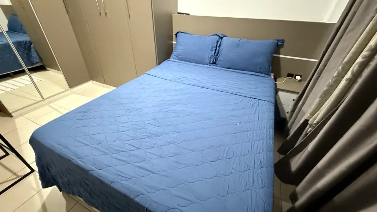 Cama Box Império E Colchão D40  1,38 x 1,88 x 25 - Foto 5