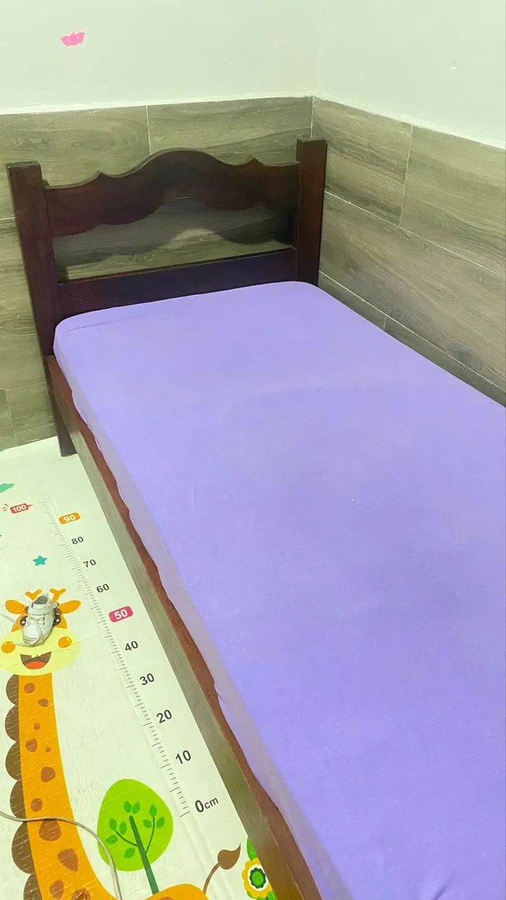 Cama de solteiro madeira maciça  - Foto 3