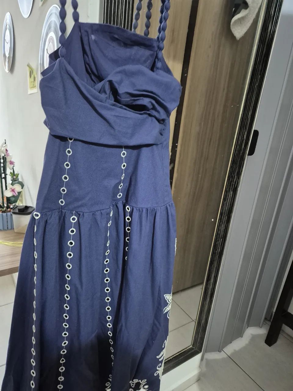VESTIDO AZUL - FARM - Foto 2