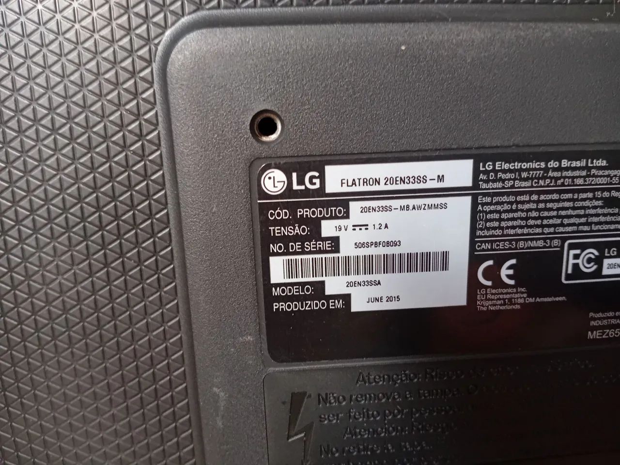 Monitor LG Flatron 20EN33SS-M completo - Foto 4