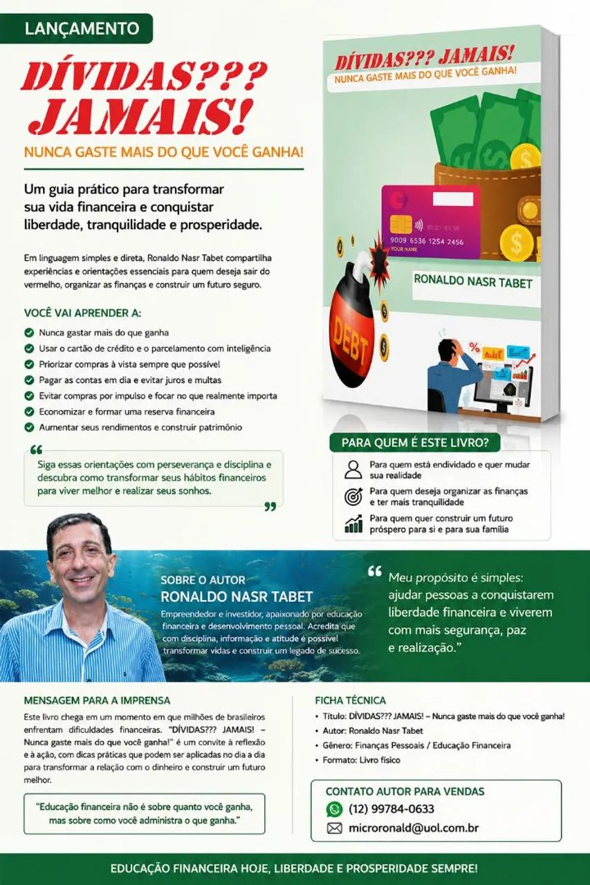 Livro sobre finanças