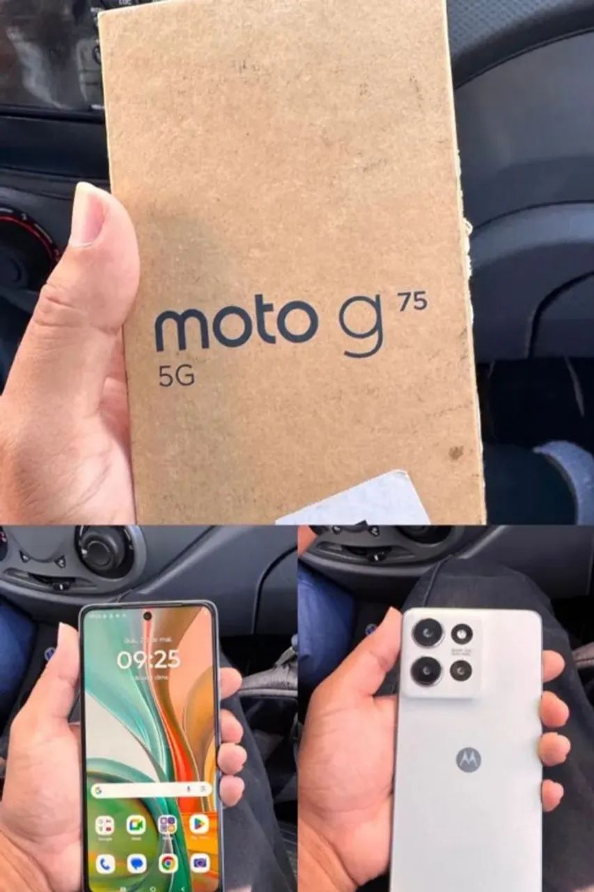 Moto g 75 novinho!