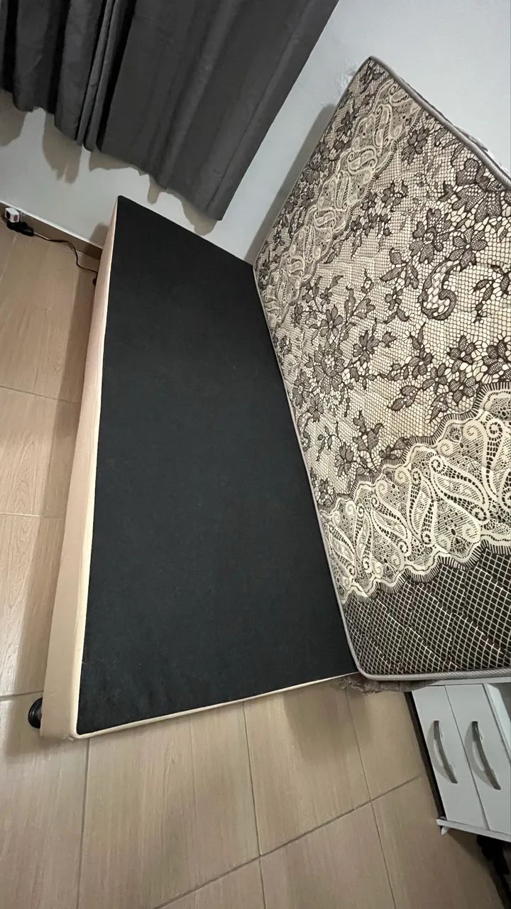 Vendo CAMA BOX SOLTEIRO  - Foto 3