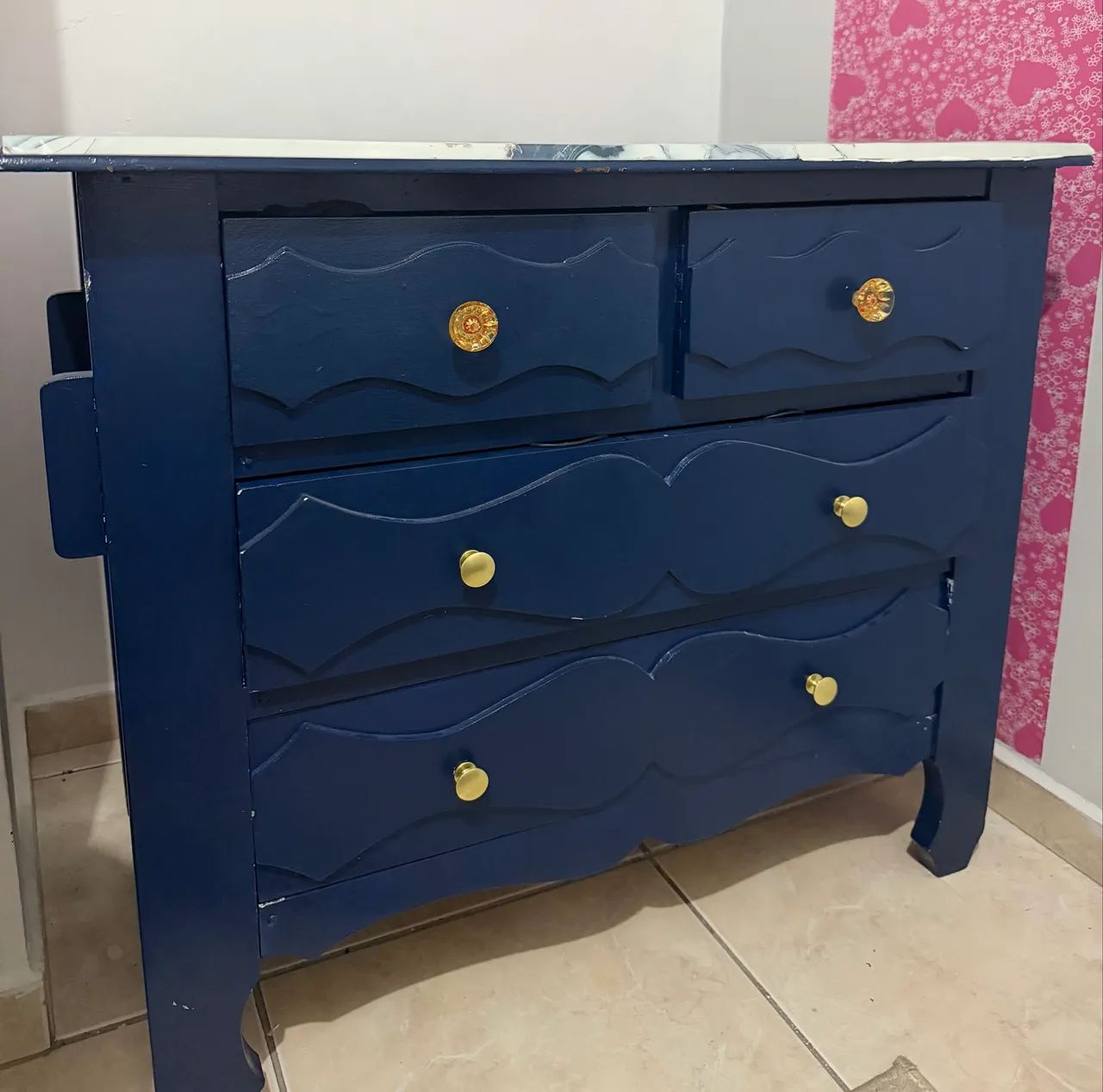 Cômoda retrô guarda-roupa 