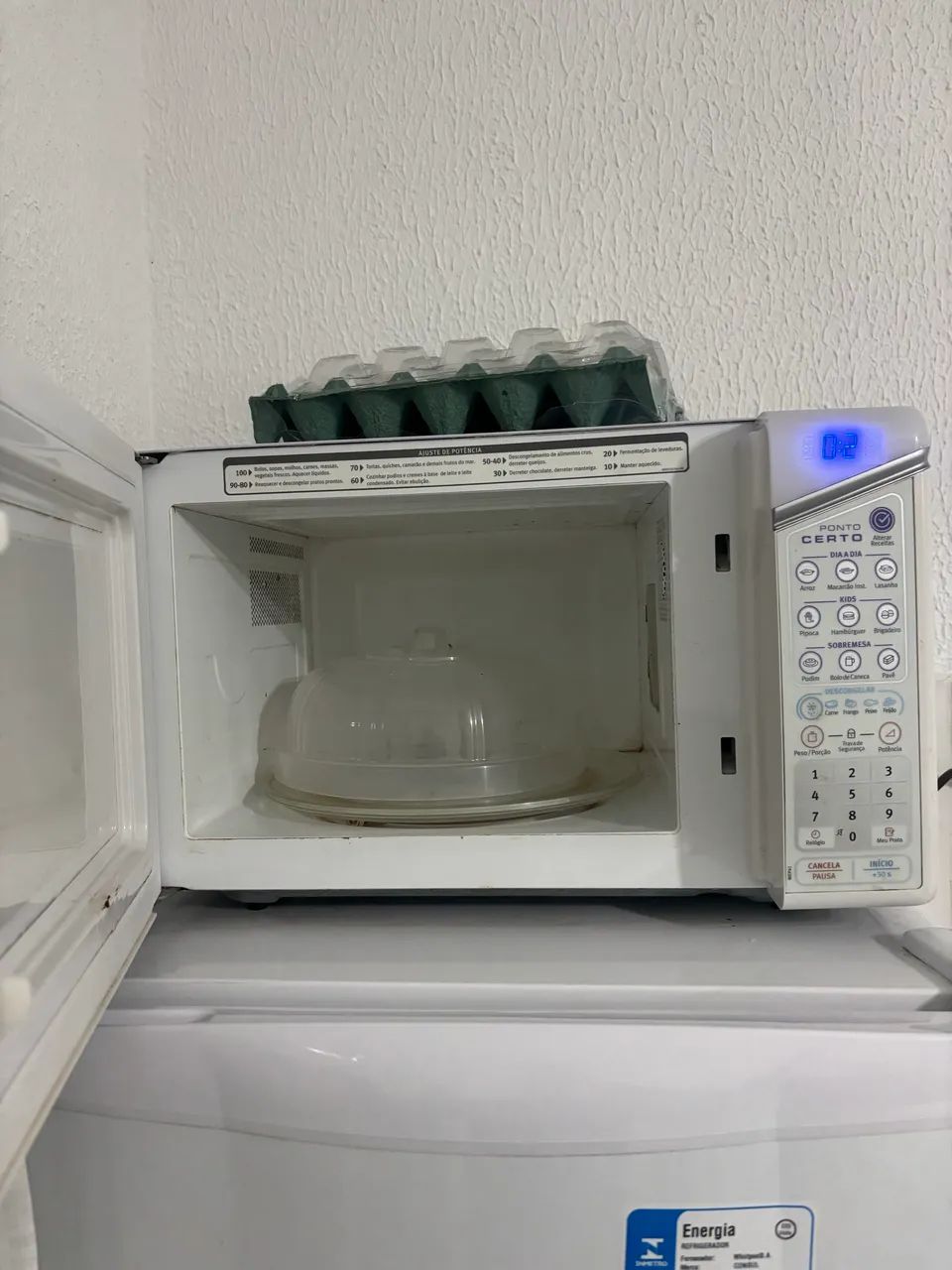 Vendo máquina de lavar e microondas 