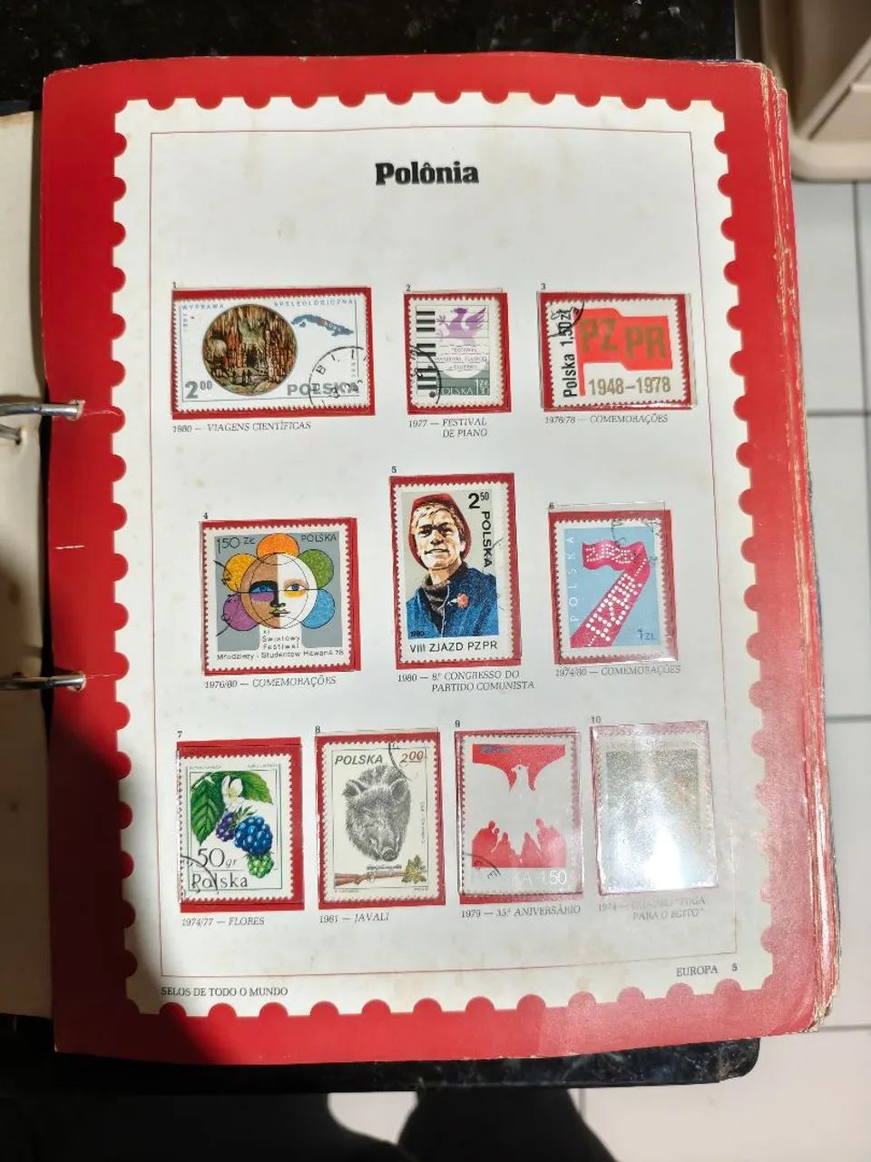 Coleção de selos - Foto 5