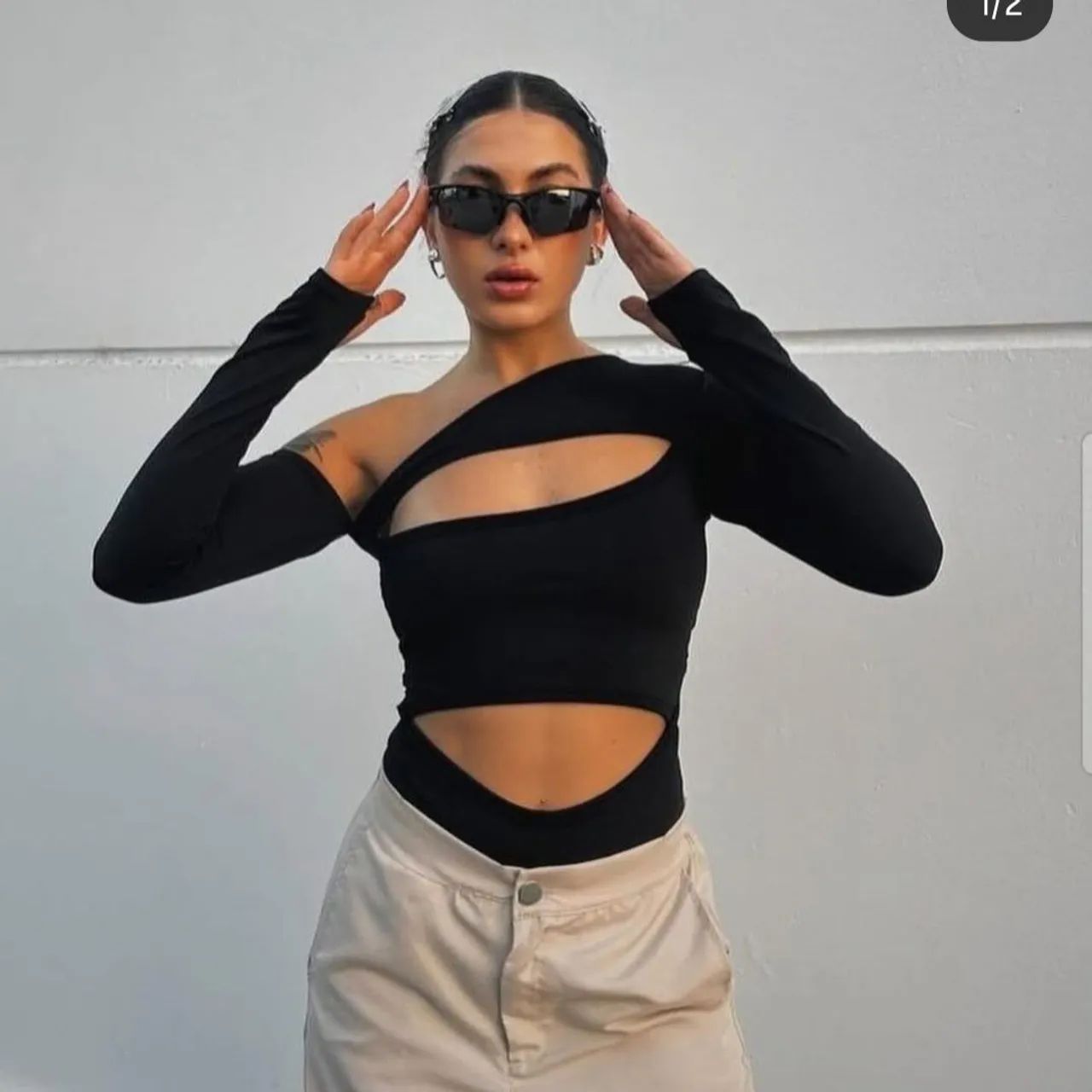Body Recortes/veste PP ao M