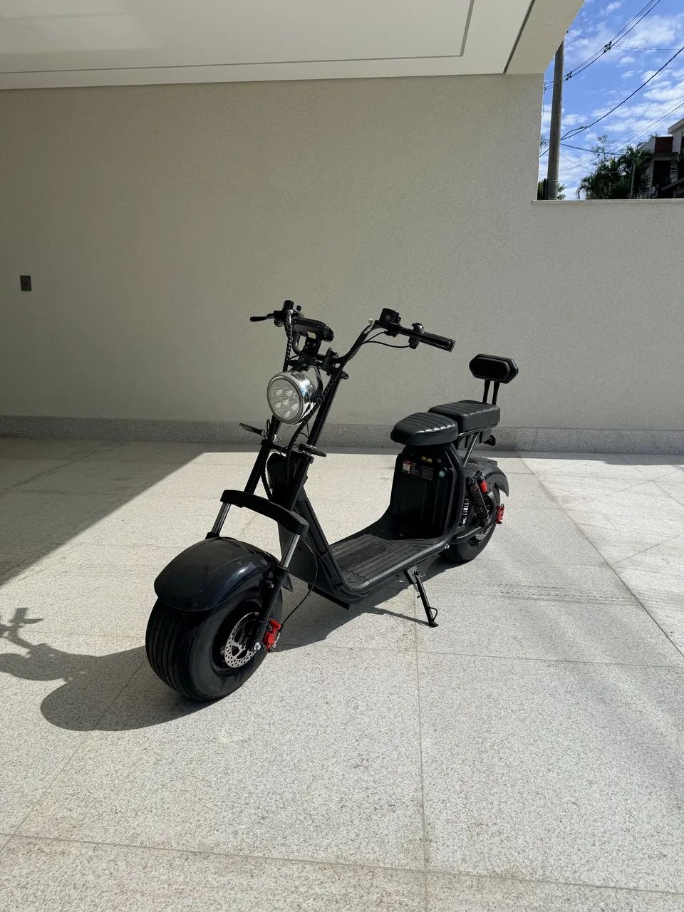 Scooter elétrica 2000w - Preta - Foto 3