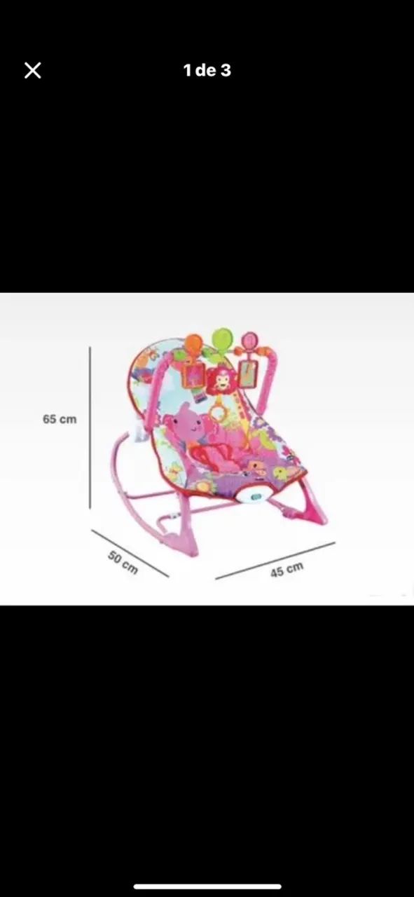 cadeirinha de balanço bebê 0 à 18kg 