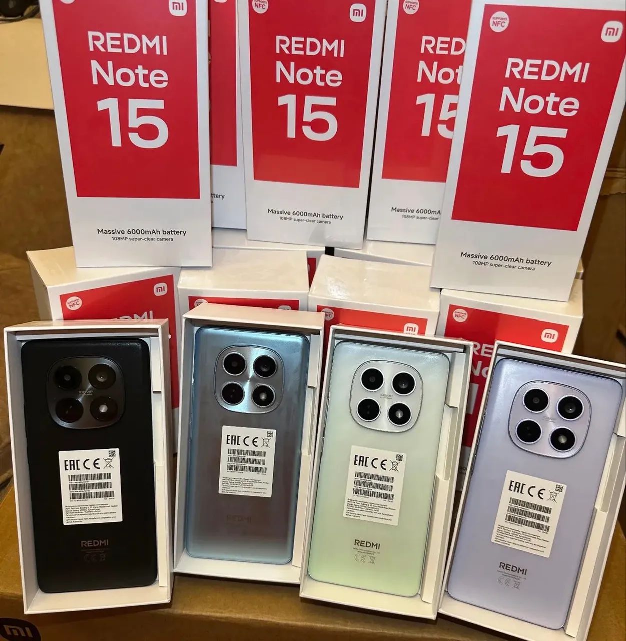 Redmi Note 15 08+256GB R$1350,00 Lacrado