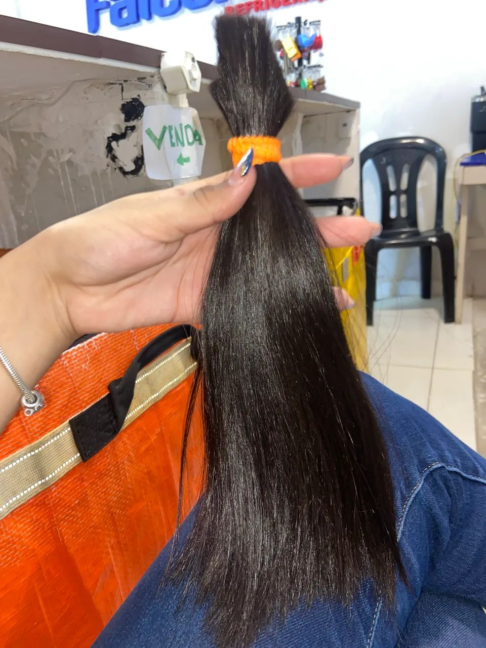 Vende-se cabelo para mega hair, aceito ofertas - Foto 2