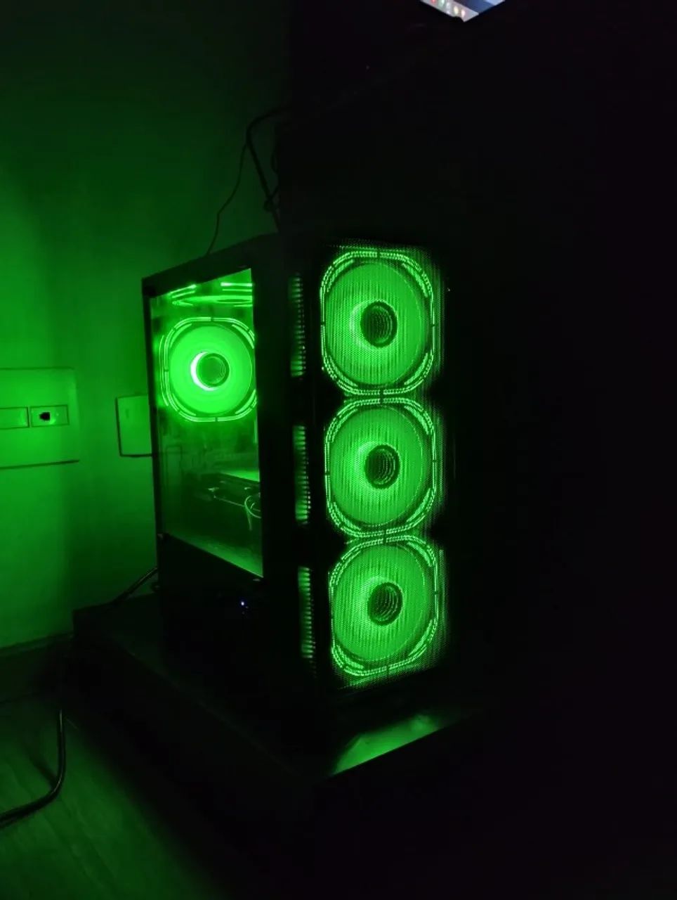 Kit de 5 Ventoinhas ARGB Aigo para PC - 3 meses de uso - Foto 2
